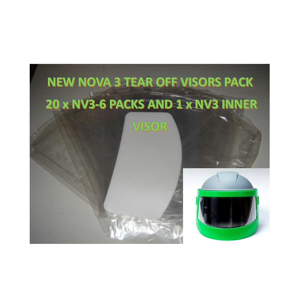 NV3DEAL1 Nova 3 Blast helmet Visor deal Blast Spares Direct