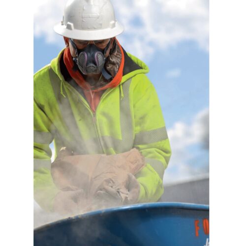 GVS SPR495 Elipse Mask with A2P3 Filters for Organic Gases and Vapours until 5000 ppm and Dust, S/M