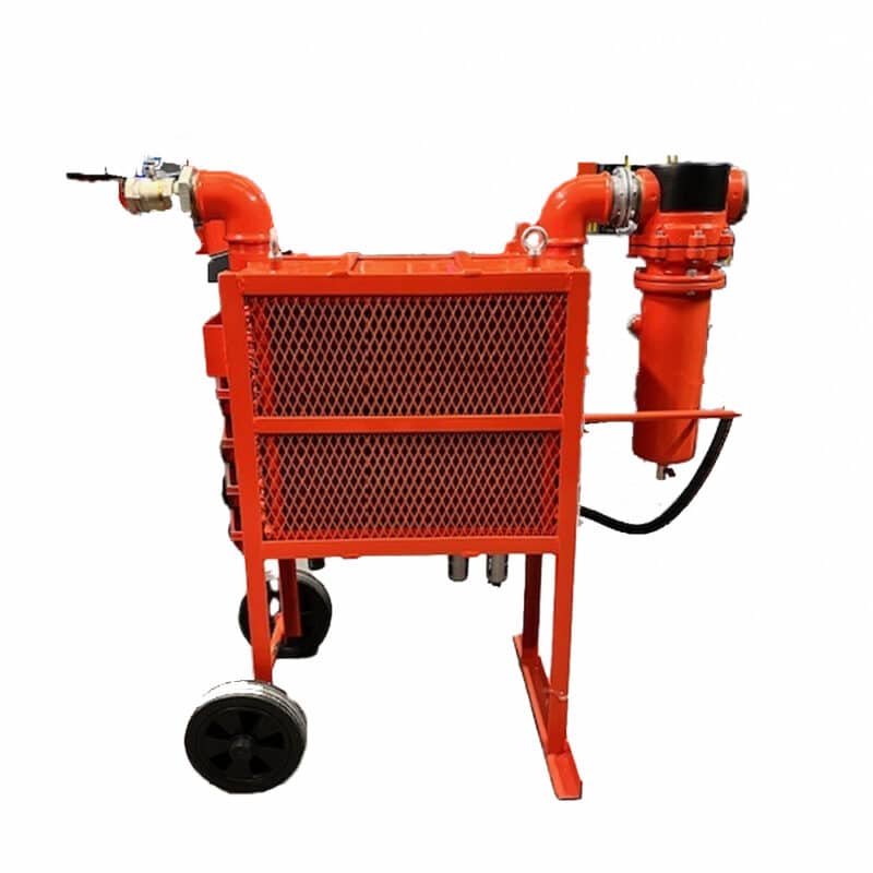 AC300F 300 CFM Aftercooler C/W Frame & Wheels