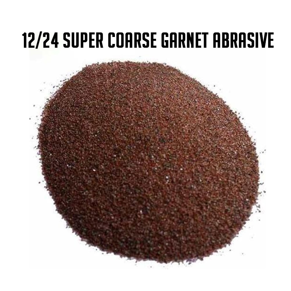 12 24 Super Coarse Commercial Garnet Abrasive