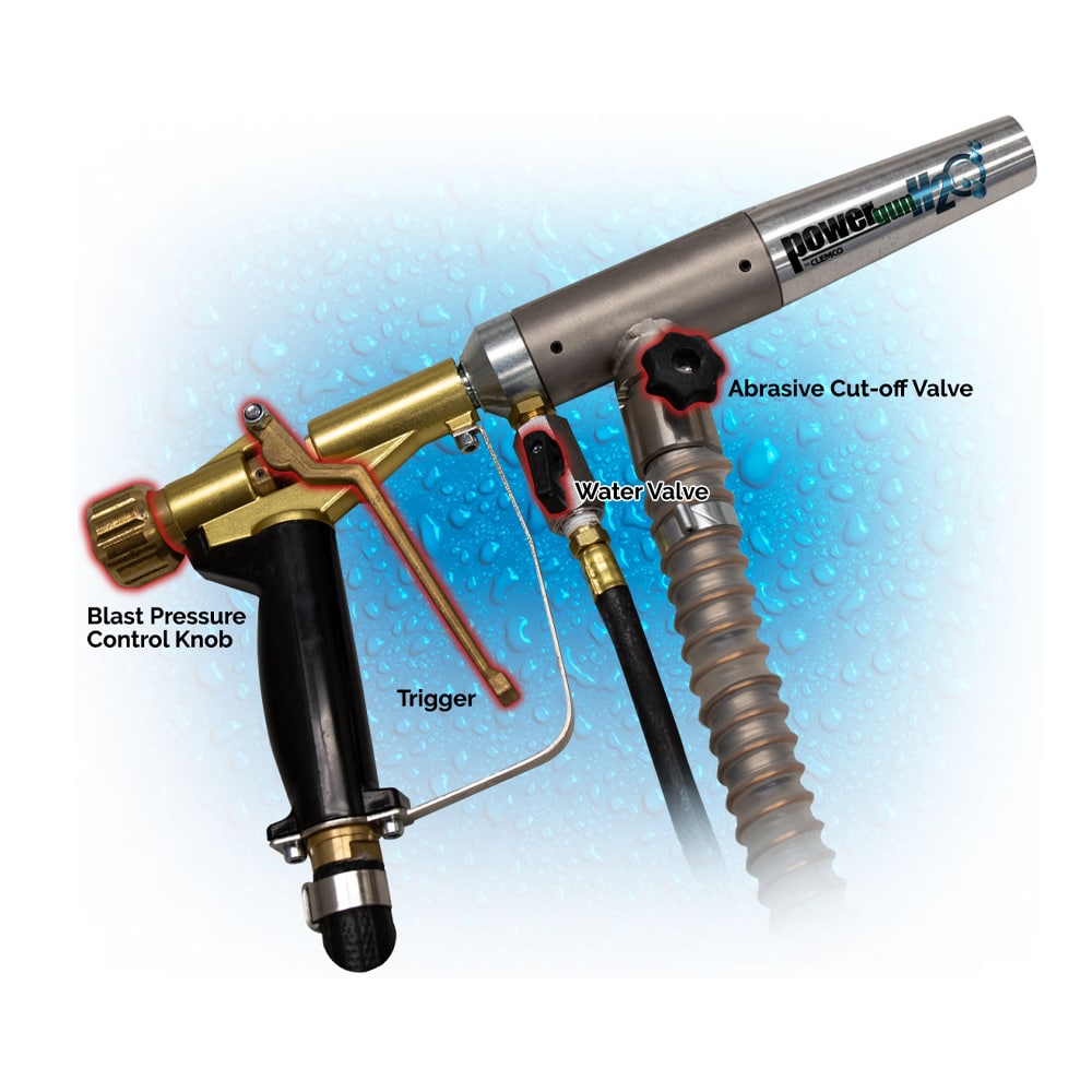 SG400 H2O Power Gun Wet Blaster Blast Spares Direct